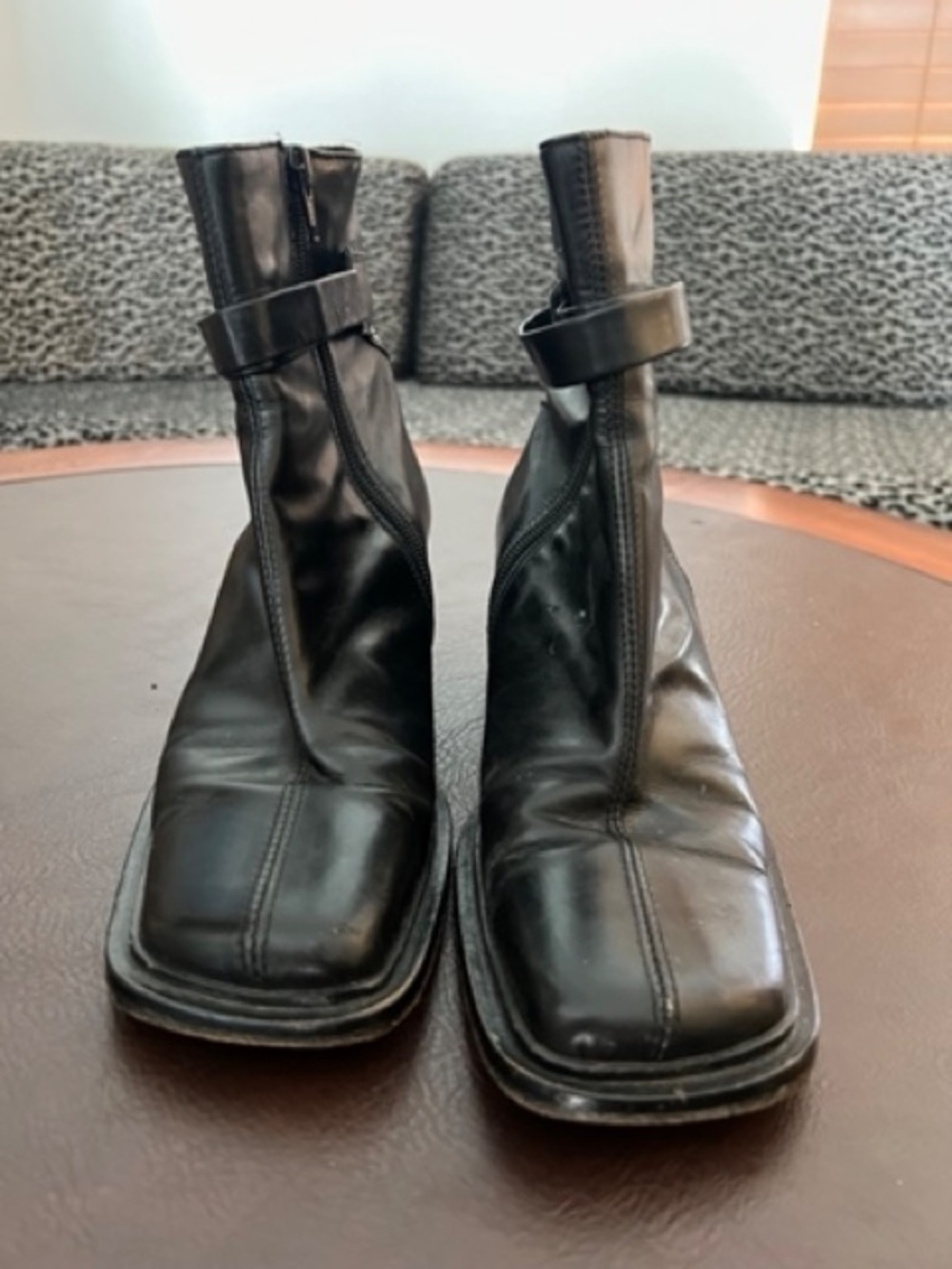Veto Coolo Berto Fermani Square Toe black boots SZ 6 EU 37